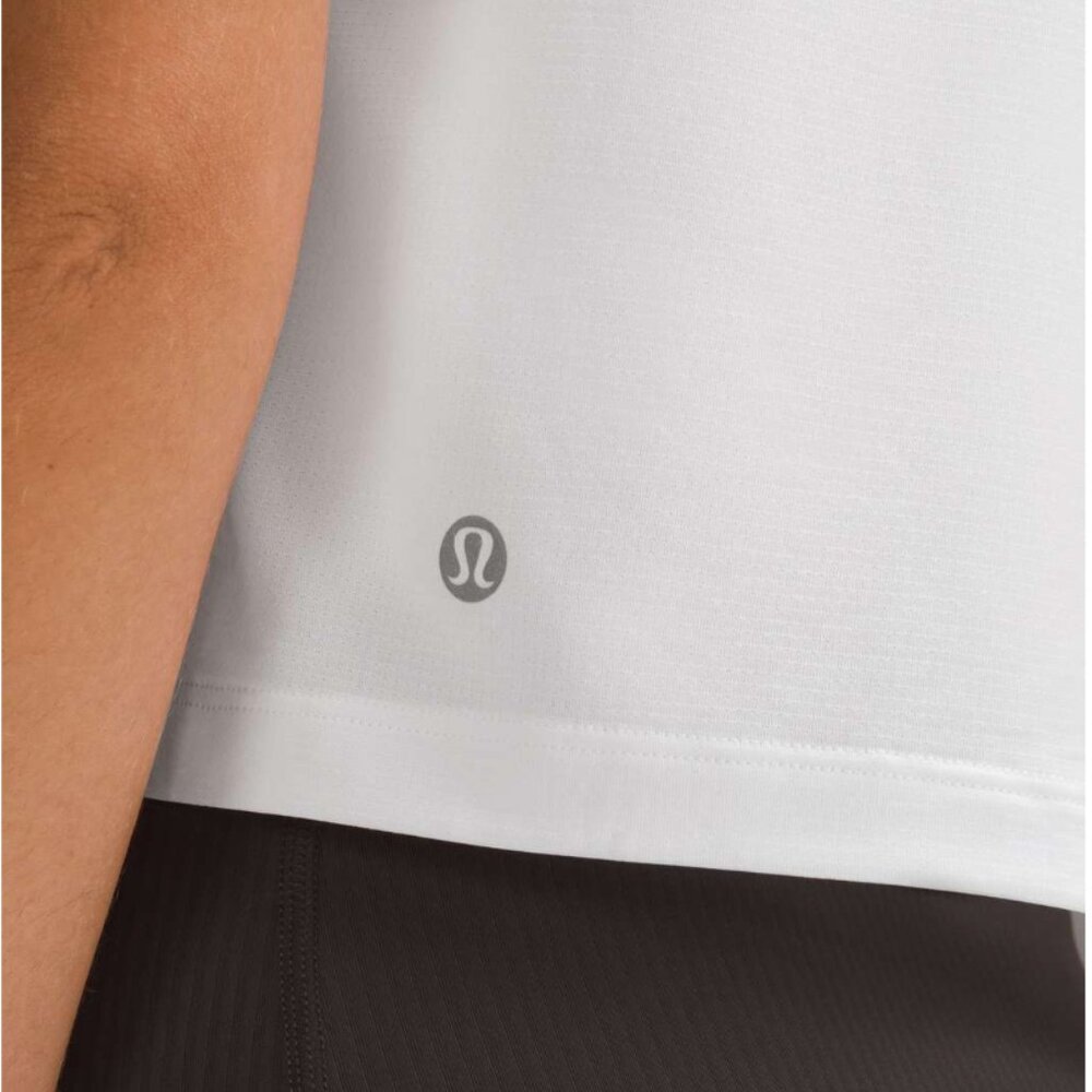 Lululemon Ultralight Waist-Length T-Shirt White - Picture 3 of 11